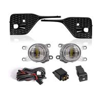 WSUMKH Front Fog Lights For Toyota For Fortuner 2020 2021LED Fog Lamp Foglights Front Bumper Headlight Assembly With Grill Cover 12V Fog Lamp Assembly