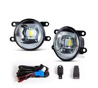 WSUMKH Front Fog Lights For Toyota For Sienna 2021 2022 2023 2024 LED Fog Lamp Assembly Car Front Bumper Daylight White Yellow Driving Light With Wire Fog Lamp Assembly