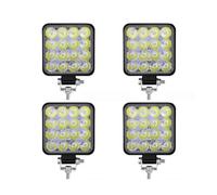 WSUMKH Head Lamp 4 PCS 12V For Jeep For Truck 4X4 LED Light Bar 48W For Mini LED Work Light Off Road Spotlight Car SUV ATV Barra LED Headlights Headlights