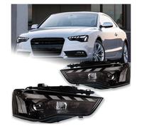 WSUMKH Head Lamp Car Lights For A5 2008-2016 LED Headlight Projector Lens Animation DRL Dynamic Signal Reverese Automotive Accessories Headlights