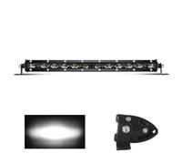 WSUMKH Headlight 12V 24V Spot Work Lamp 6D Slim LED Light Bar 20cm 96cm FloodLight For Driving Truck 4X4 For Offroad For Jeep Car Barra Headlights(35cm)