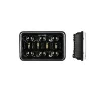 WSUMKH Headlight 4x6 Inch 5x7 For Truck/For Offroad Car LED Headlight Square Headlamp With/without Angel Eyes Headlights(7x5 With Angel Eyes,1pc)