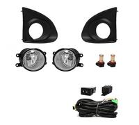 WSUMKH Headlight Driving Light Fog Lamp Car Front Bumper DRL Wires Switch Harness Auto Parts For Toyota AXIO 2013 2014 2015 Headlights(LED YELLOW)