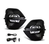 WSUMKH Headlight LED DRL Daytime Running Lights Car Fog Lamps White Daylights Front Bumper Headlights For Kia For Sportage KX5 2019 2020 US Asia Type Headlights(Asia Model)