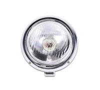 WSUMKH Motorcycle Headlight Head Lamp For 883 For Steed For VLX 400 For Shadow 600 For Magna 250 Universal DC 12V Headlight Headlamp Chrome Running Light