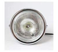 WSUMKH Motorcycle Headlight Head Lamp For Suzuki For Cafe For Racer Motorcycle Headlight Round Headlamp High Low Beam 12V Lamp Lighting Universal