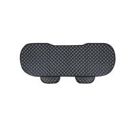 WSUMKH Seat Covers Car Seat Covers Set PU Leather Protector Interior Auto Seats Cushion Mats Chair Carpet Pads(White Rear 1piece)