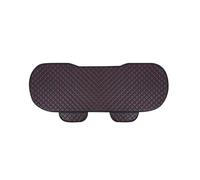 WSUMKH Seat Covers Car Seat Covers Set PU Leather Protector Interior Auto Seats Cushion Mats Chair Carpet Pads(Red Rear 1piece)