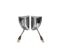 WSUMKH Turn Signal Light For BENZ For Smart For Fortwo 451 MK1 MKII 2007-2015 LED Dynamic Car Blinker Side Mirror Marker Turn Signal Lights Lamp Accessories Side Mirror Indicator(Fullstar Crystal)