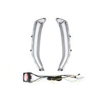 WSUMKH Turn Signal Light For Subaru For Forester 2013 2014 2015 LED Daytime Running Lights DRL Car Fog Turn Signal Lamp White Yellow Blue Waterproof Auto 12V Side Mirror Indicator
