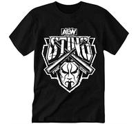 WSVSW Aew Sting T Shirt The Icon Men Black