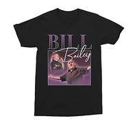 WSVSW Bill Bailey Retro Throwback t Shirt Black