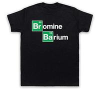 WSVSW Breaking Bromine Bad Barium Parody Chemical Mens Tshirt Black