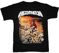 WSVSW Helloween Walls of Jericho'85 Gamma Iron Saviour Rage New Black T-Shirt