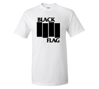 WSVSW Men's Black Flag Logo T Shirt