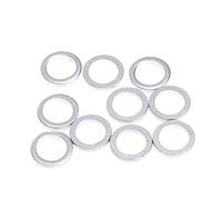Wswqop 10Pcs Chain Wheel Bolt Spacer Gasket Replacement