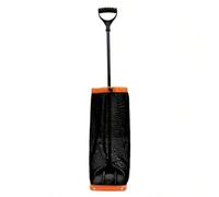 Wswqop Ball Collector Pickleball Retriever Basket Telescopic Handle Mesh Bag Storage Bin materials for frequent use by athletes and teams suitable, Orange, Standard Orange Ball Collector Basket