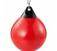 Wswqop Boxing Sandbag Water Punching Bag Heavy Training Bag Speed Bag Adjustable Water Load PVC Shell Impact Absorption Real Opponent Feel suitable for fighters accuracy, Red, 550 700mm