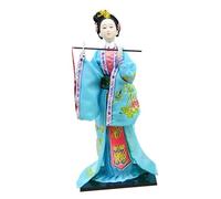 Wswqop Chinese Handcrafted Silk Figurine, Resin Sculpture, Handmade Desktop Decoration for Office Bar Table Centerpieces, Diao Chan