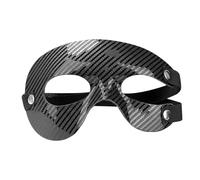 Wswqop Face Guard Nose Guard Sport Protector With Rigid PVC Shell And Breathable Channel Openings With Adjustable Strap System suitable for basketball, Half Face