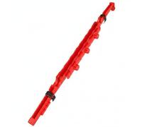 Wswqop Fishing Spooler Organizer Holder Tool with Secure Fit On Various Rods Suitable for Lake Days River Banks Pond Hopping, Red