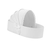 Wswqop, Flower Basket, Paper Box, Filling Basket, Handle, and Stable for Showers, Soap Packaging, Table Decoration, White