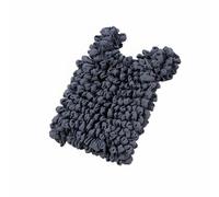 Wswqop Foldable Shopping Tote Reusable Bag Expandable Grocery Bag Pleated Bag Polyester Tote Portable Scrunchie Style Compact When Empty and Roomy When, Dark Gray