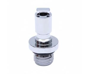 Wswqop Inflatable Connector Scuba Inflator Connector Power Inflator Fitting Quick Disconnect Copper Piece Standard Thread Secure Fit Suitable for Scuba Training Gear Maintenance Travel Kits, 3-8-24