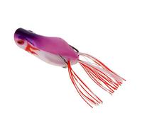 Wswqop Lifelike Frog Soft Artificial Crankbaits Hook Baits,