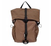 Wswqop Men Travel Pack Personal Bag Backpack Rucksack Expandable Fold-Over Top Nylon Water-Resistant Multiple Functions Suitable for Outdoor Adventures, Array, Khaki, 20-35L