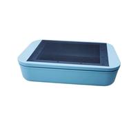Wswqop Reptile Breeding Box, Breeding Container, Feeding Box, Terrarium, Habitat for Larval Conservation, PP Structure, Easy, none hole
