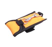Wswqop Scuba Diving Hook Single Underwater Anchor Equipment Gear Nylon Swivel Bolt Snap Compact Pouch Convenient for Divers Underwater, orange