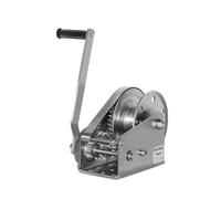 Wswqop Stainless Steel Winch Hand Hoist Manual Crank Lifting Pulling Gear Brake System Non Slip Handle 304 Stainless Steel Construction Suitable for Warehouse Construction Outdoor Work, 2600 Lbs