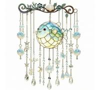Wswqop Tropical Sea-Themed Light-Capturing, style to 9, 17 35 Cm | Iridescent, Coastal, Acrylic Ornament, for Garden