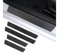 WSXCDE Car Sill Protector, for Ford Ranger III Super/Double/Single Cab Pick-up 2013-2024 Anti Scratch Car Door Edge Entry Guard Stickers Scuff Plate Door Sill Trim Stickers Car Accessories,4pcs