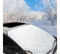 Car Windscreen Cover, for Mitsubishi Colt 2008-2012 All Weather Front Window Windshield Covers Esistent Snow Ice Frost Protective Cover with All Seasons