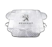 WSXCDE Car Windscreen Cover, for Peugeot Rifter 2018-2023 All Weather Front Window Windshield Covers Esistent Snow Ice Frost Protective Cover with All Seasons