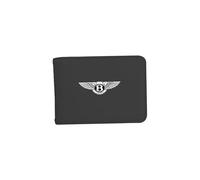 WSXCDE Wallets, for Bentley Continental Flying 2012-2017 Fold Credit Card Holder Wallet, Slim Minimalist Wallet Pop Up Design, Coin Pocket Bifold Wallet,A
