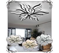 WSXEDC Dimmable Ceiling lamp LED Black Ceiling Light 90W Large Living Room Ceiling Lighting Creative Modern Bedroom Light Ceiling DIY for Living Room Youth Room Dining Room Kitchen Ø85cm
