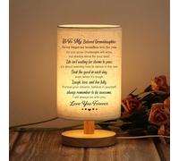 WSYEAR Granddaughter Gifts from Grandma, Birthday Gifts for Granddaughter Night Light, Mothers Day Anniversary Christmas Wedding Gifts for Granddaughter from Grandparents, Grandchildren Presents