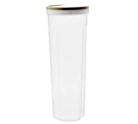 WSYJWEX Airtight Food Jar Pasta Storage Cereal Containers Plastic Spaghetti Noodle Snacks Lid Food Dry Fresh Plastic Pasta Jar