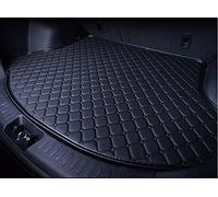 WSYLJX Car Boot Mats for Maserati Levante 2016 2017 2018 2019 2020 2021 2022, Leather Rear Trunk Mats Anti Slip Luggage Cargo Tray Liners Anti-Scratch Carpets Accessories,A-Black style