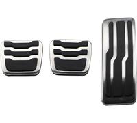 WSYLJX Car Foot Pedals for Ford Ranger Everest 2015-2020, Car Gas Brake Pedals Pads Cover, Accelerator Clutch Brake Non-Slip Pedal Pad,normal-B Mt