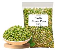 WSYLS-250g Garlic Green Beans Pea Snacks Green Peas Fried Peas Frozen Peas Dried Peas Chinese Snacks Asian Snacks Snap Peas