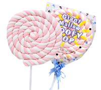 WSYLS marshmallow halal Lollipop-Shaped Cotton Candy - Fun and Delicious Treat for All Ages
