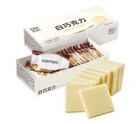 WSYLS-Oriental Chocolate, Two Flavors: Classic Original and Delicate Longjing Green Tea Flavor. Individually Wrapped, Christmas, Halloween, Chinese Snack, 80g (Original)