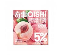 WSYLS Soft Three-dimensional Gummy Juice Snack Bursting Sandwich 118g Kids' Party Sweets Peach Candy Movie Night Snacks Lunchbox Treats (Peach)
