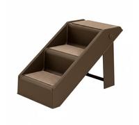 Wsymxuo Foldable Dog Stairs Stable Foldable Pet Stairs Easy to Assemble Step Ladder for Sofa, Three Steps