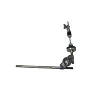 Wsymxuo Hi Hat Clutch Secure Locking Hat Clutch Standard Fit Cymbal Stack Holder for Drummers, Cymbal Stacker With Medium Rod Three-section Rod