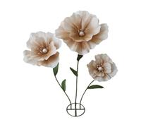 Wsymxuo Huge Wedding Flowers for Decoration with A Stand. Multifunctional Wedding Flower Arrangements for Polter Evenings, Light Coffee
